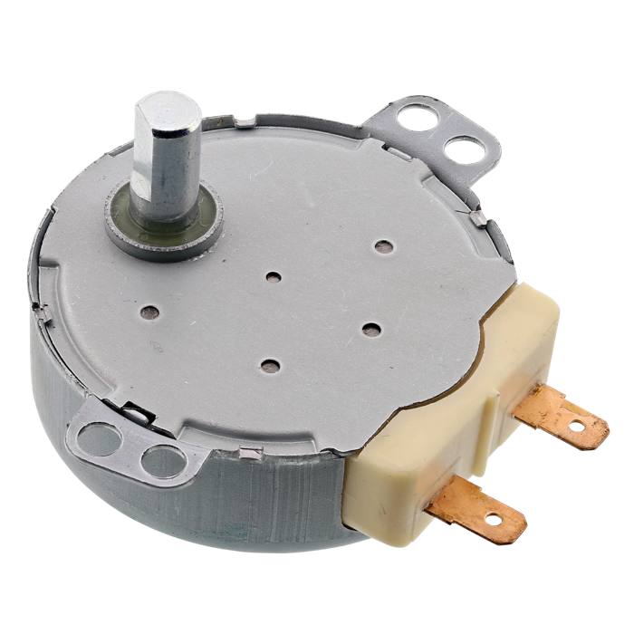 Motor para base giratoria de microondas con eje