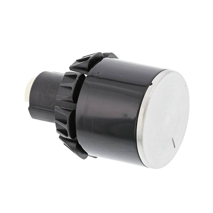 bouton, index, noir,