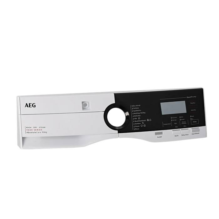 control panel, white, AEG, EN
