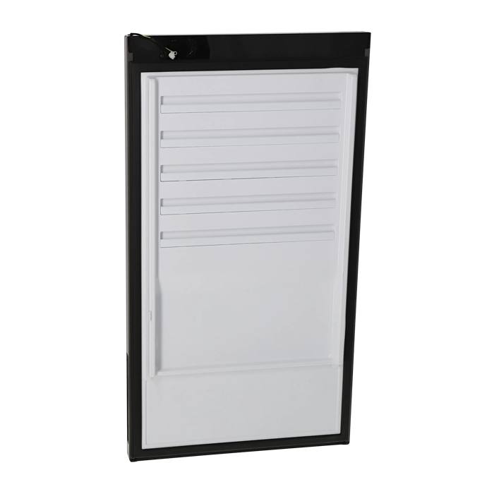 refrigerator door, assembly, black, 1080x595mm