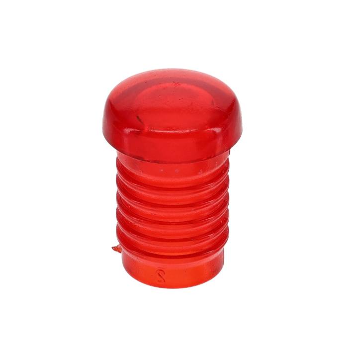 Red Hob Control Lamp Cover