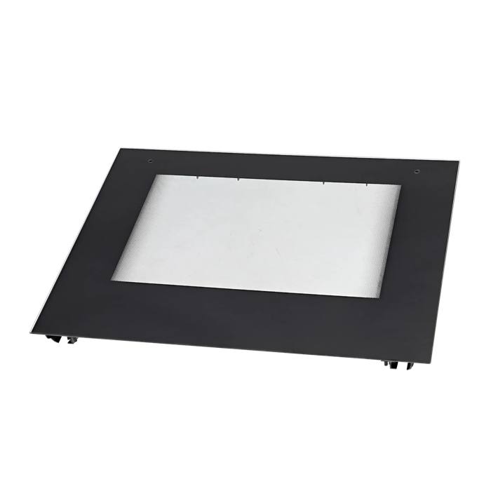 front glass, black, 594x465mm