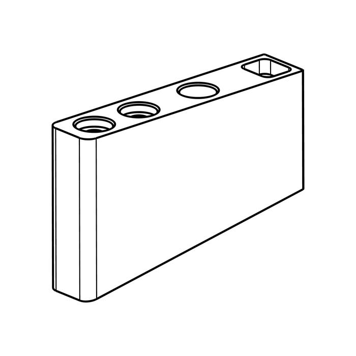 spacer, door handle