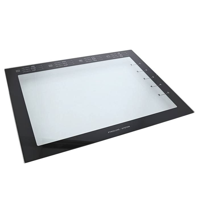 Innere Glasscheibe mit Siebdruck