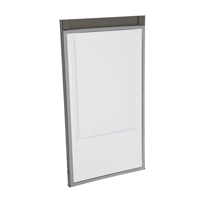 fridge door, inox, 586x1084mm