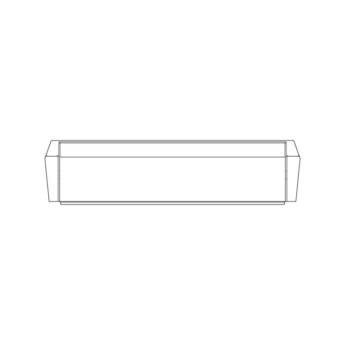 butter shelf, assembly, Electrolux, 7902, 430x115mm