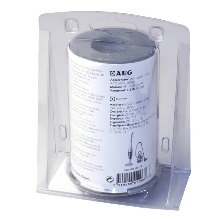 AEF75B Wasbaar hygiënefilter