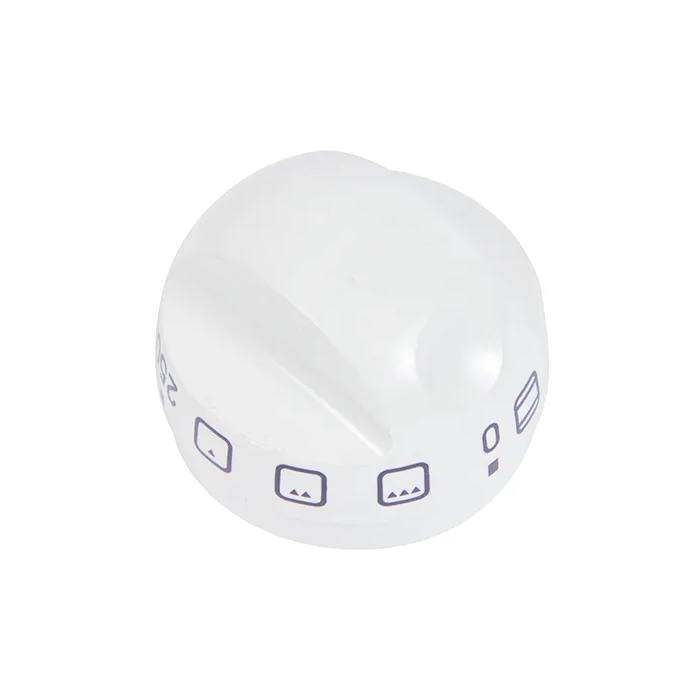 White Top Oven Control Knob