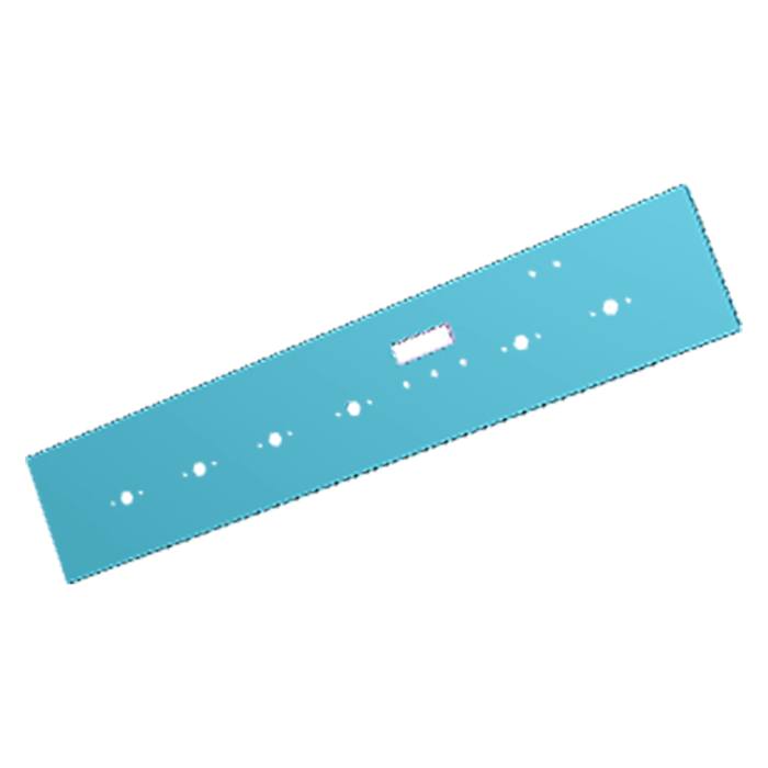 BEDIENBLENDE,INOX,60CM,6K,SET
