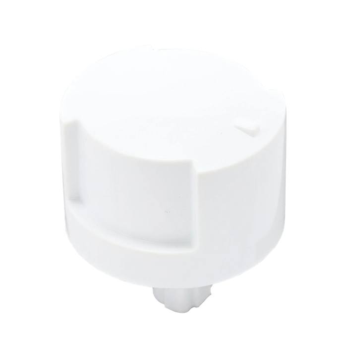 knob, gas, white