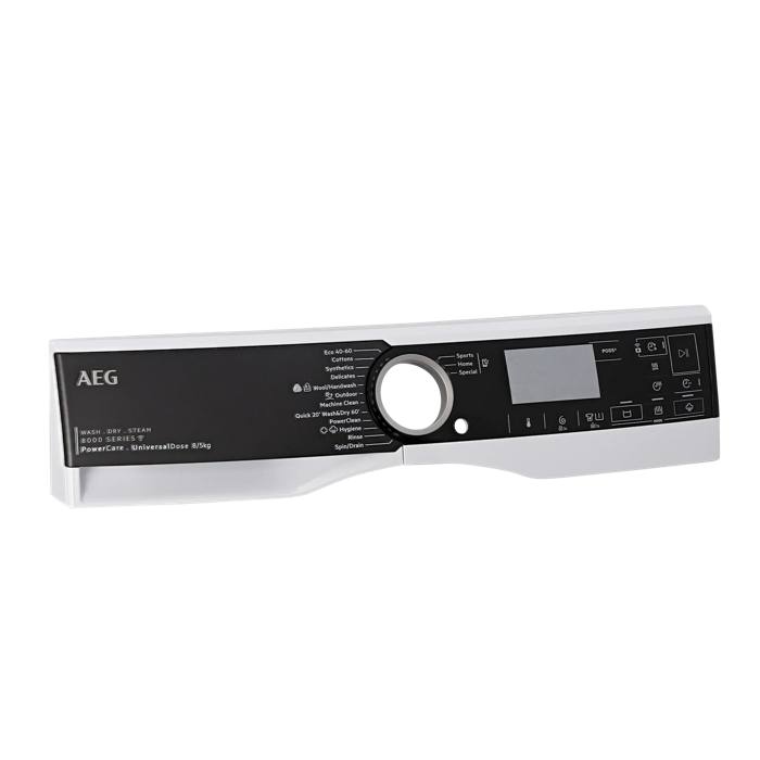control panel, white, AEG, EN,Symbols