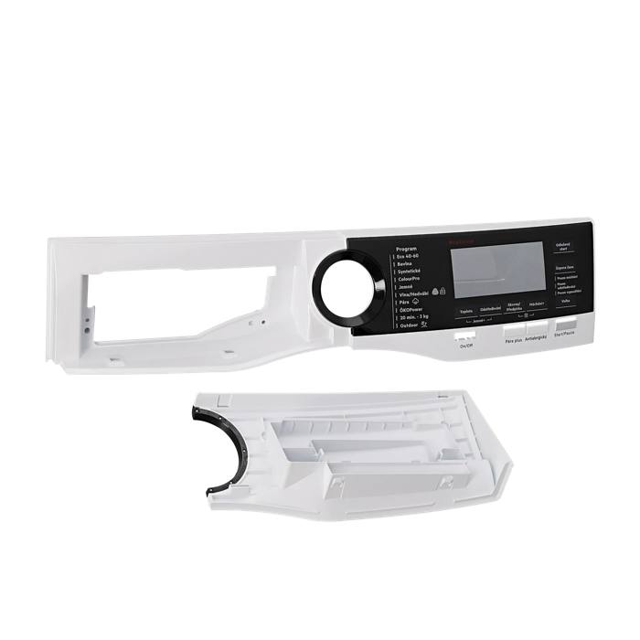 control panel, white