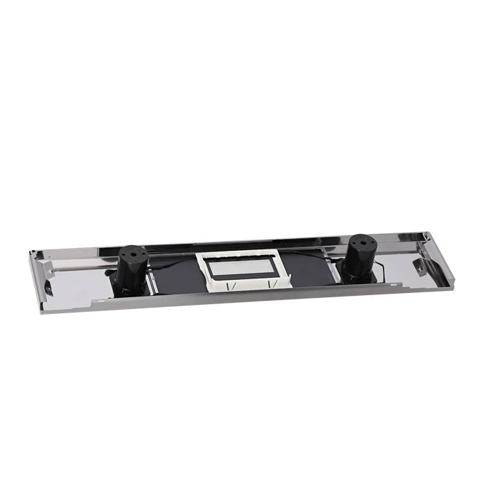 BEDIENBLENDE,INOX,60CM, LUX, 2