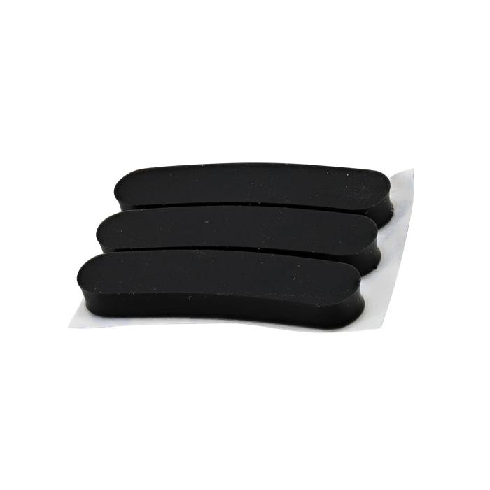rubber foot, black