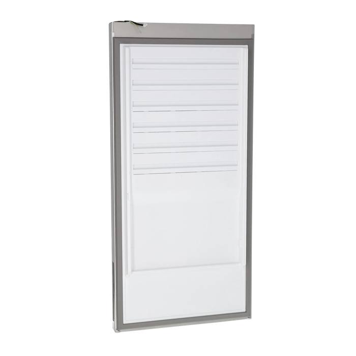 KÜHLSCHRANKTÜR,SATZ,INOX,1206X