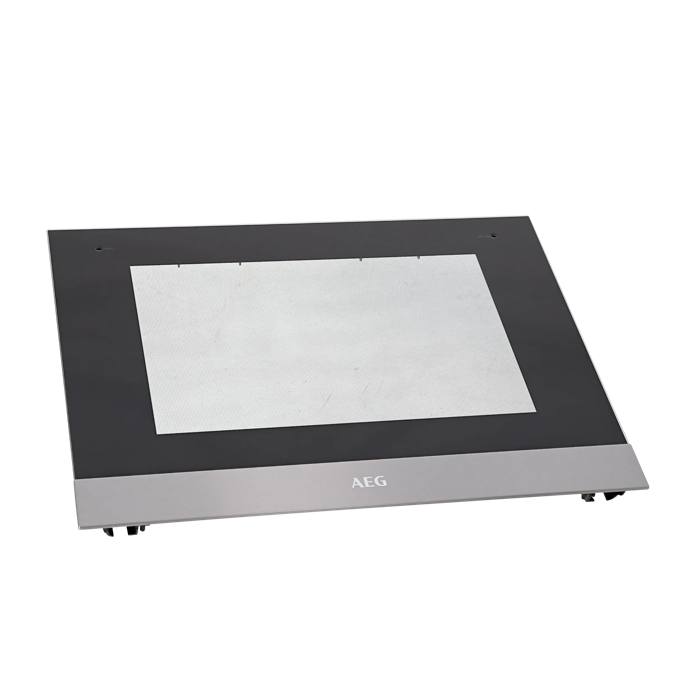 vetro frontale, inox, AEG, 594x464mm