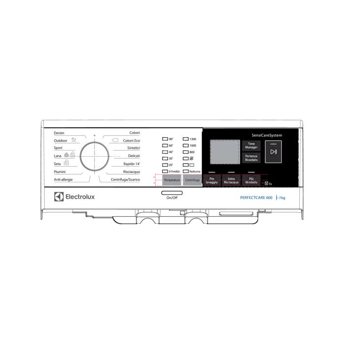 panel holder,white,Electrolux,IT