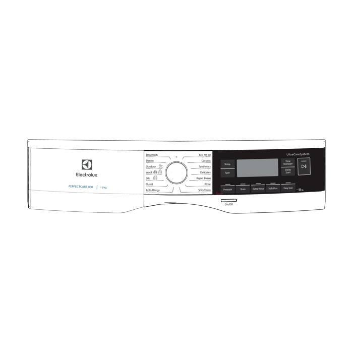 manöverpanel, vit, Electrolux