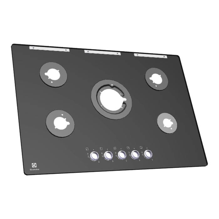 work top, white, Electrolux, 740x510mm
