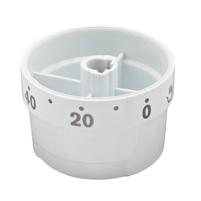 knob, timer, white