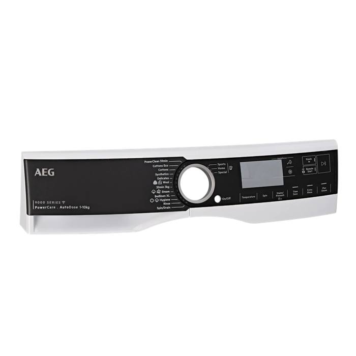 control panel, white, AEG, EN