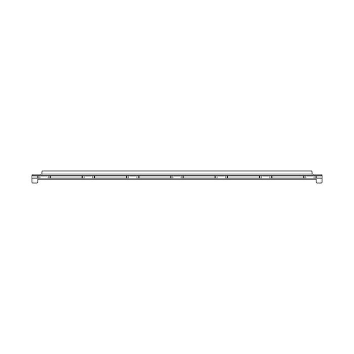 list kant-, hylla glas-, bak, 7801, 472mm