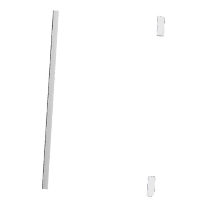 glazen plank, stop, neutraal, 458.5x280mm