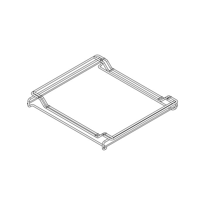 support, turnspit, 422,8x385,3mm