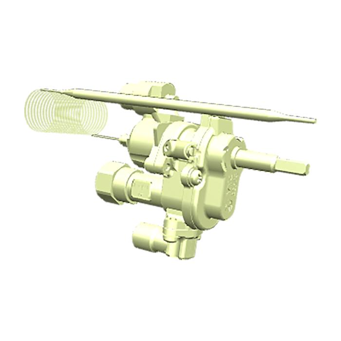 thermostat, gas oven, 2-ways