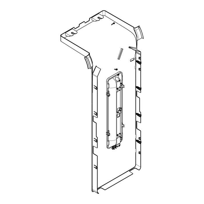 cover, air channel, front