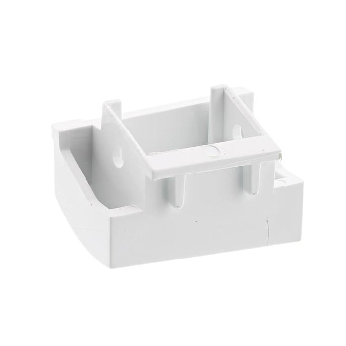 Bouton de démarrage blanc pour lave-linge