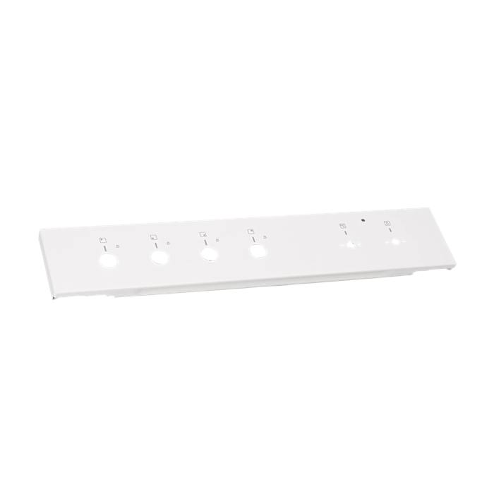 control panel, white