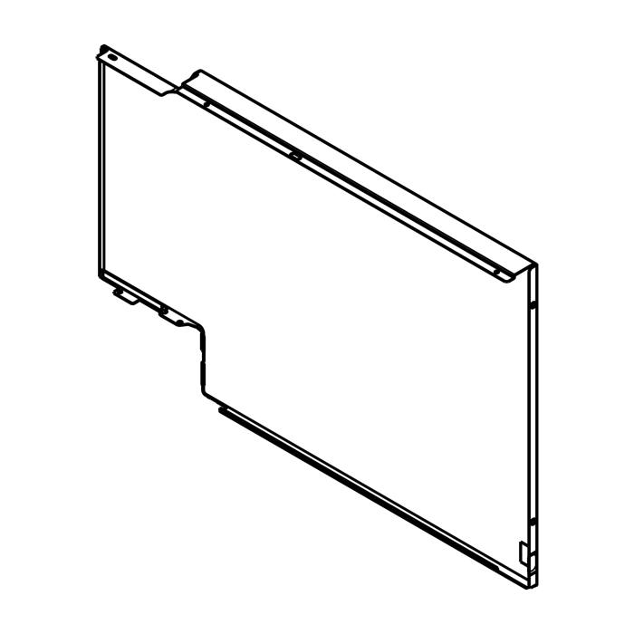 Dishwasher Zinc-Plated Side Plate