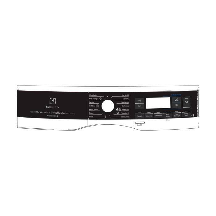kontrolpanel, hvid, Electrolux, EN,Symbols