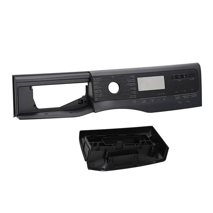 control panel, assembly, handle, D/SIL,500,AR+EN