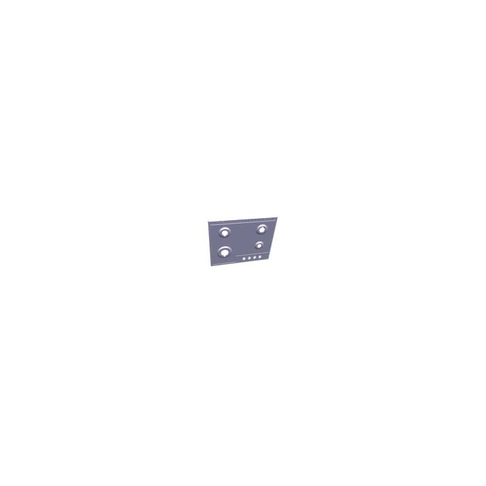 ARBEITSPLATTE,INOX,AEG,594X510