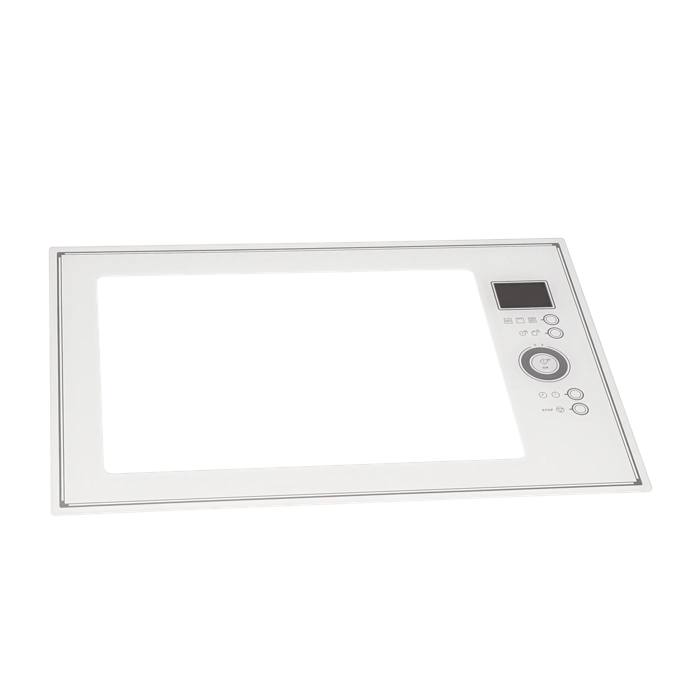 coperchio in vetro, cornice, built-in