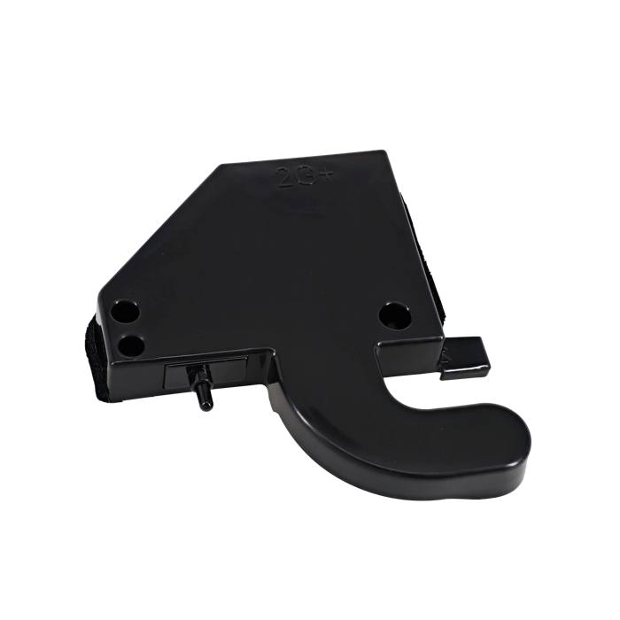 hinge cover, top, right, +door switch,BLACK