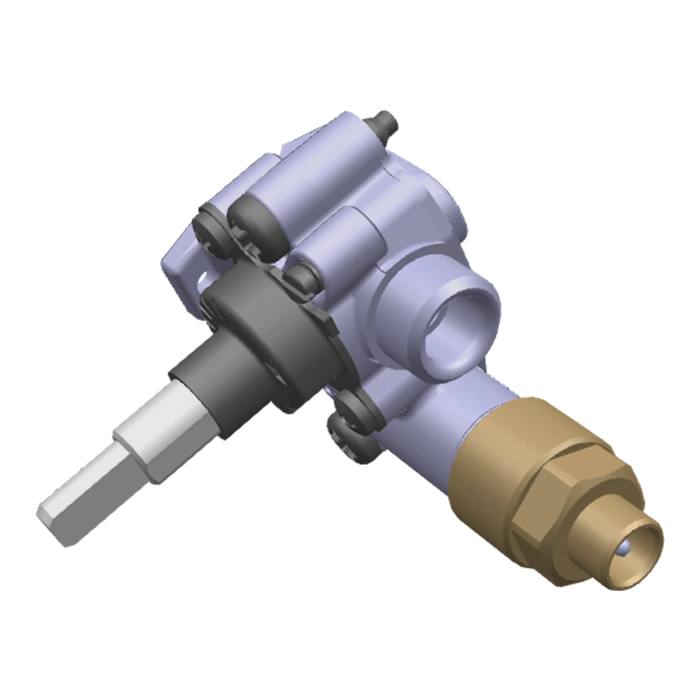 rubinetto gas, semirapido, d=0.32 G20-25mbar
