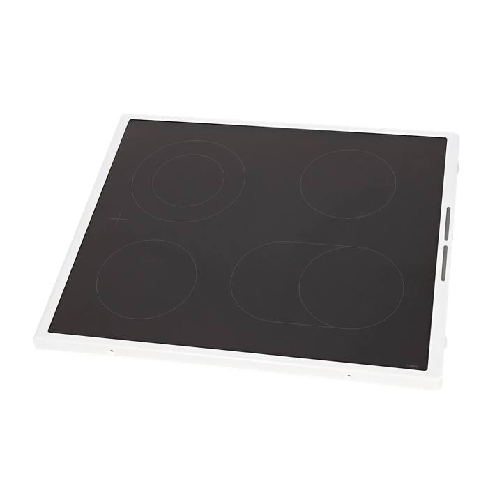 cooking top with frame,white,496x600mm