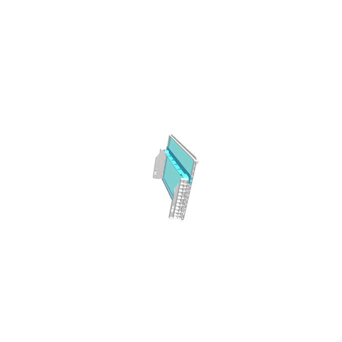 glass panel assembly, rails