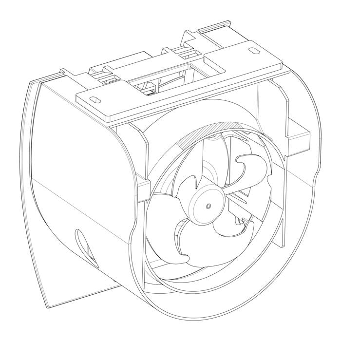 Ventilateur,assemblage