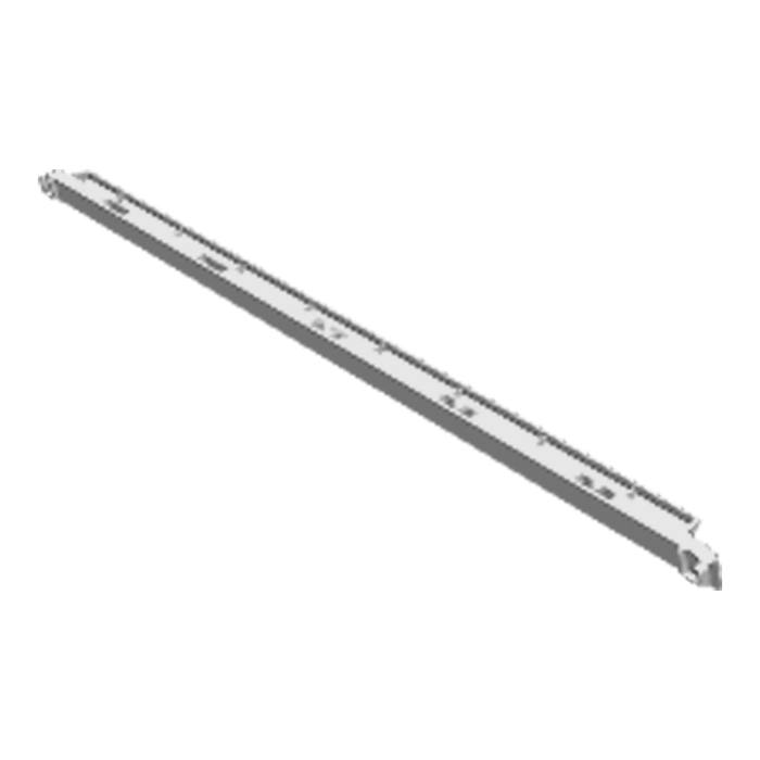 pólka szklana 1,komplet,sitodruk,486,5x298mm