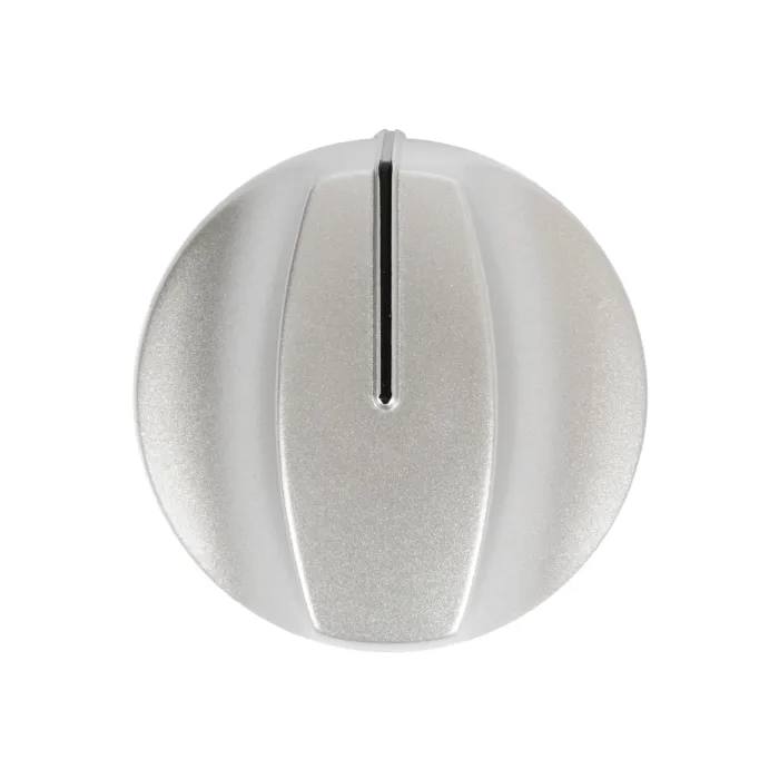 Silver Cooker Control Knob
