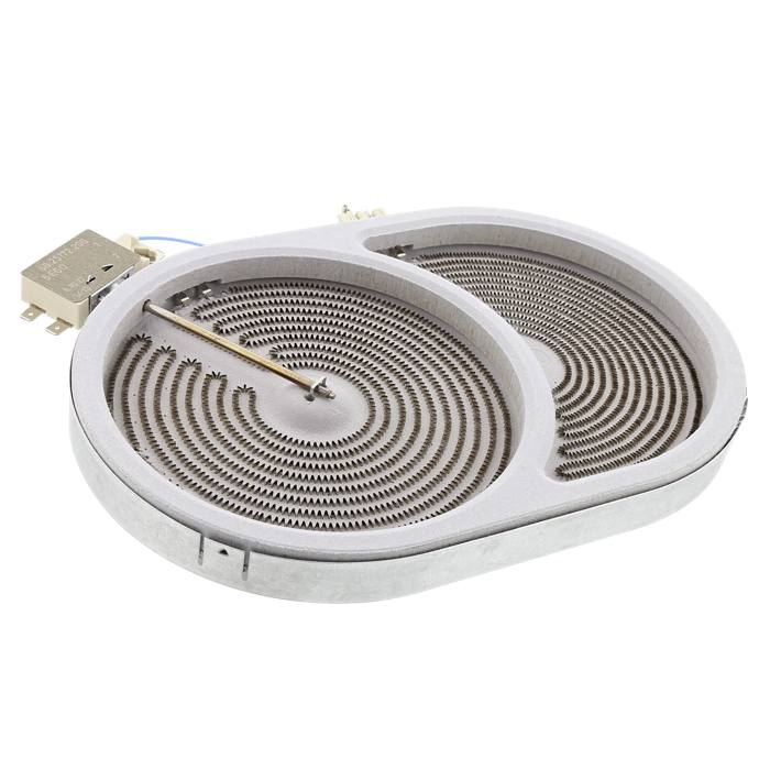 radiant heater,oval,265x170,400V,2400W