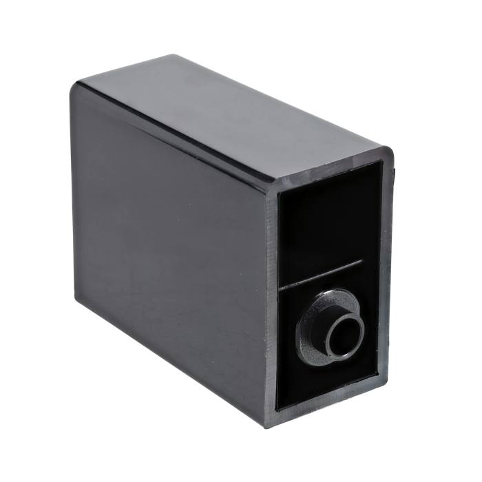 adaptateur, poignée, noir