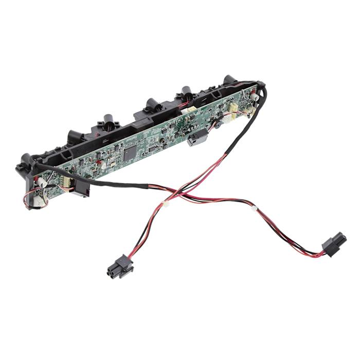 elektronik, med, hållare