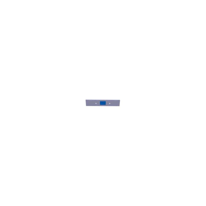 BEDIENBLENDE,INOX,60CM, LUX, 2