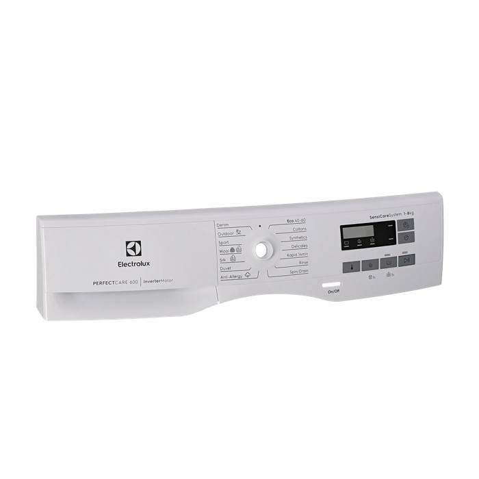 control panel, white, Electrolux, EN,SYM