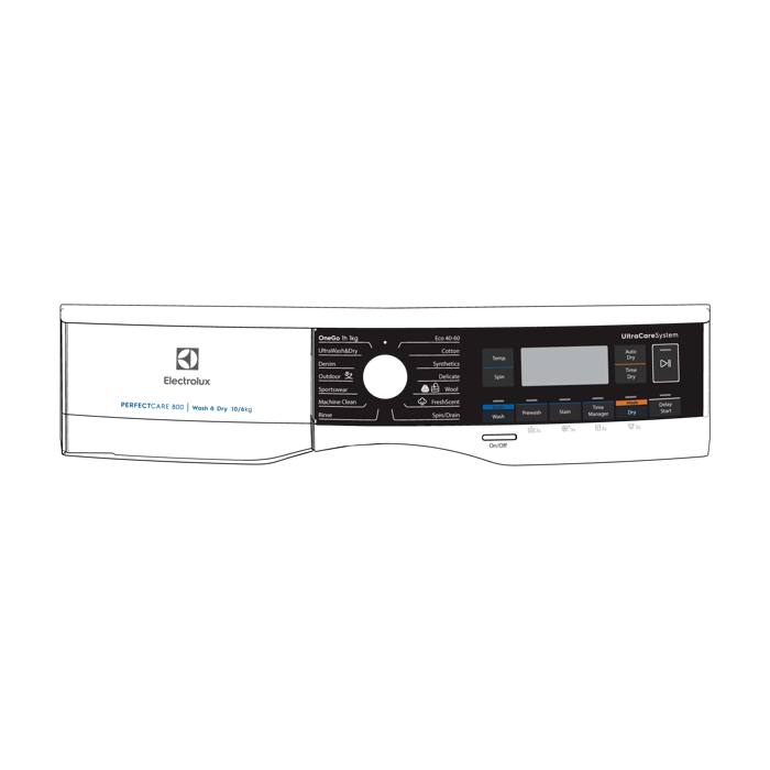 control panel,white,Electrolux,EN